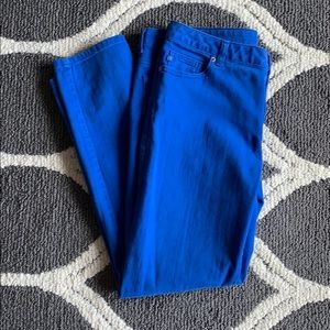 MK blue skinny jeans